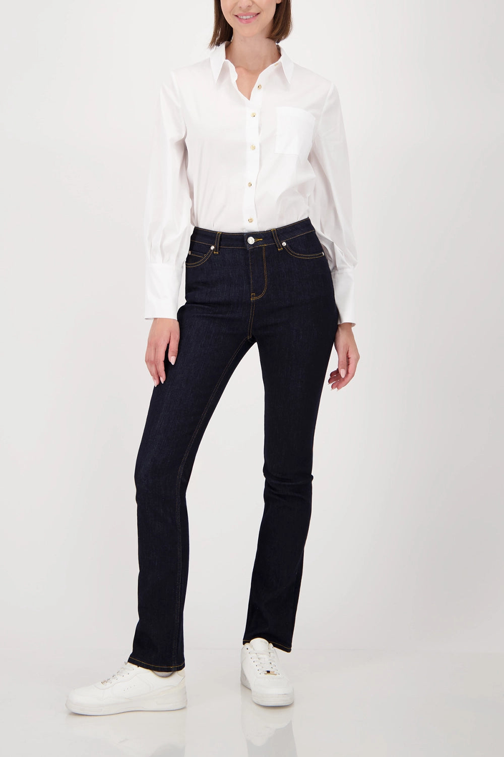 Monari Jeans With Crease in Jeans 809235