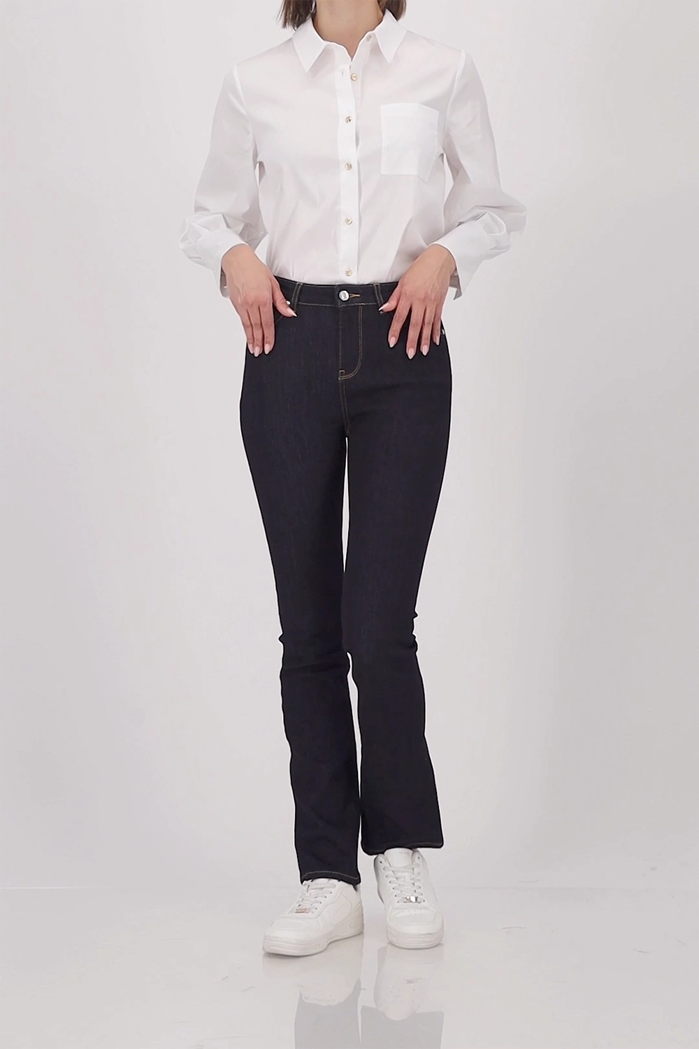 Monari Jeans With Crease in Jeans 809235