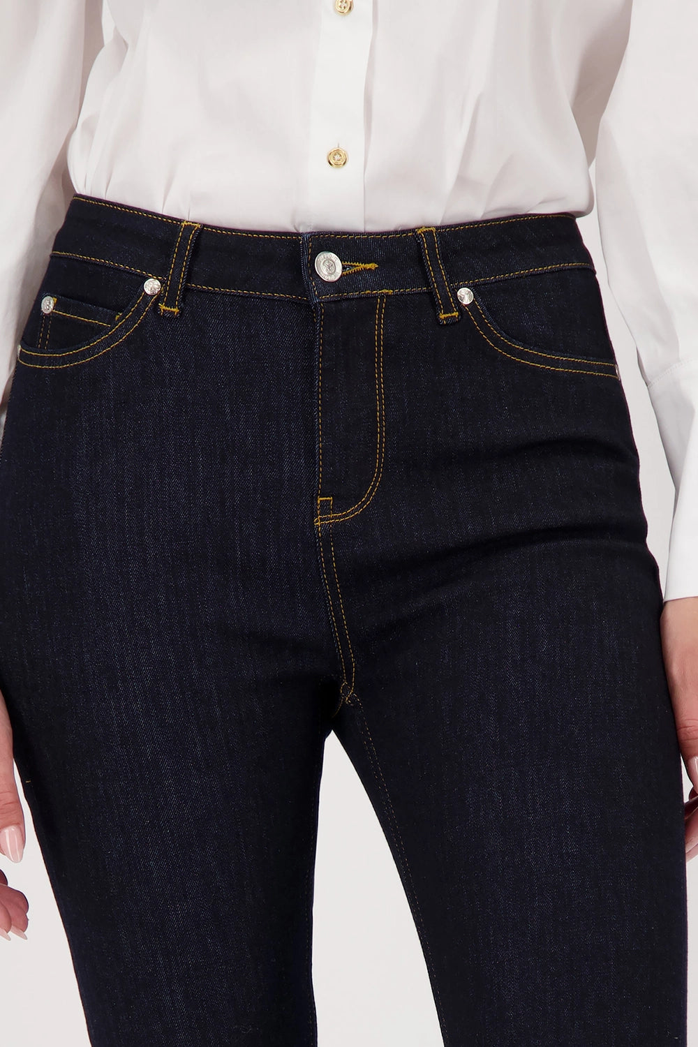 Monari Jeans With Crease in Jeans 809235