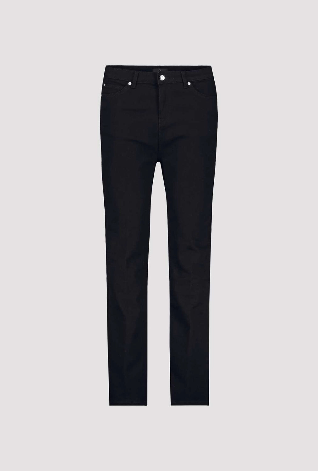 Monari Jeans With Crease in Black 809235