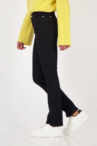 Monari Jeans With Crease in Black 809235