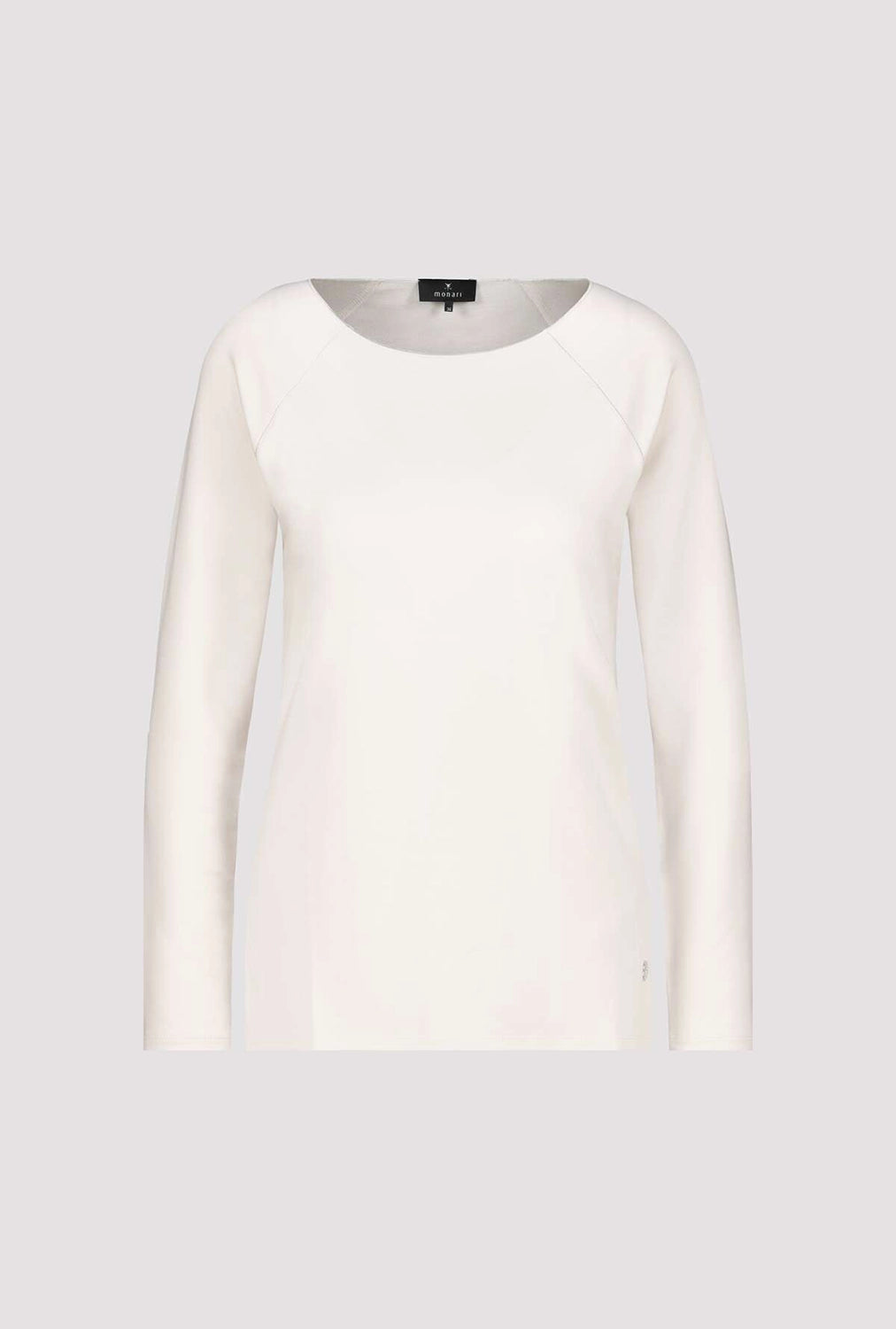 Monari Basic Shirt With Glossy Seam in Almond 809436