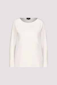 Monari Basic Shirt With Glossy Seam in Almond 809436