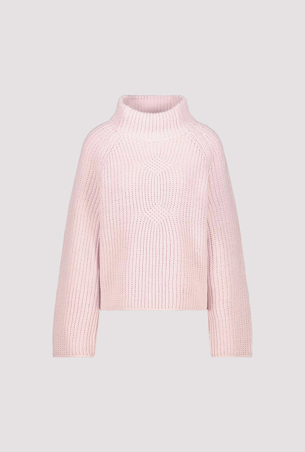 Monari Knitted Jumper Made Of Chenille Yarn in Light Rose 809473