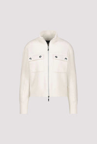 Monari Cardigan With Flap Pockets in Almond 809617