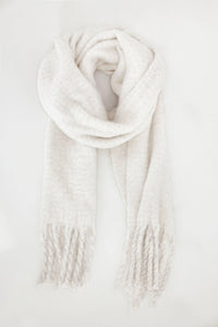 Monari Scarf With Lurex in Almond 809669