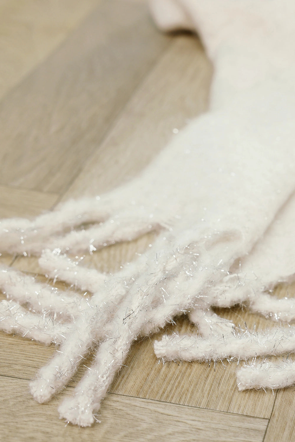 Monari Scarf With Lurex in Almond 809669