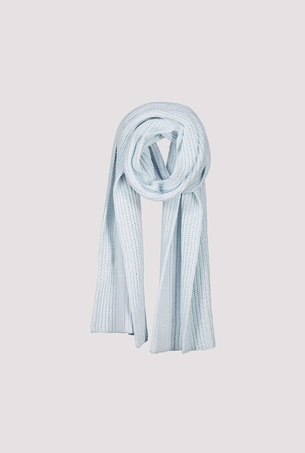 Monari Knitted Scarf in Ice Blue 809682