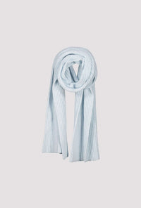 Monari Knitted Scarf in Ice Blue 809682