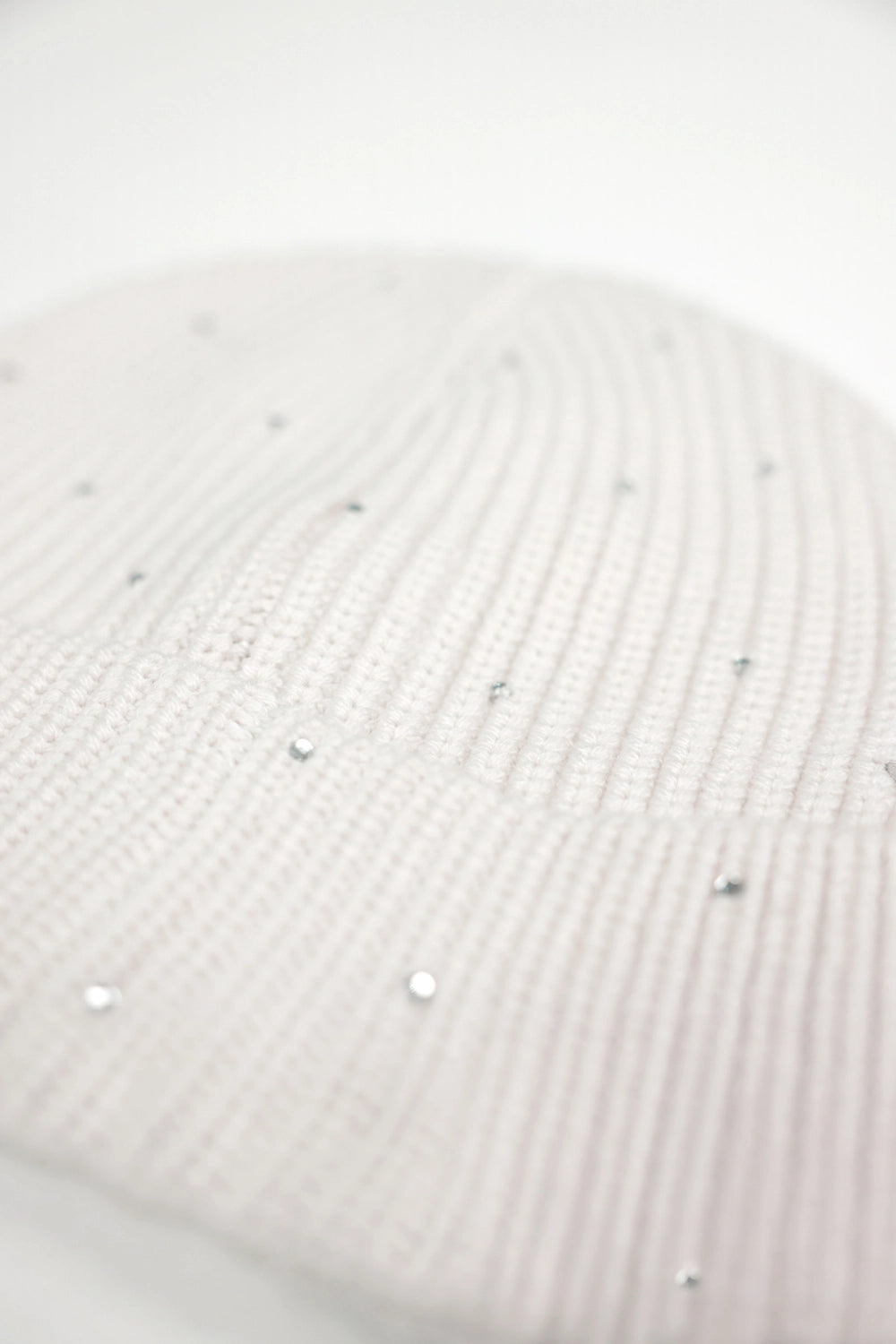 Monari Beanie With Rhinestones in Almond 809686