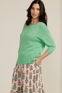 Goondiwindi Cotton 3/4 Sleeve Boxy Jumper 8181-S23