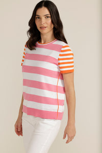 Goondiwindi Cotton Stripe Knit Top 8203-S23