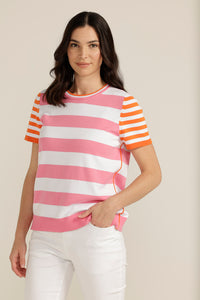 Goondiwindi Cotton Stripe Knit Top 8203-S23