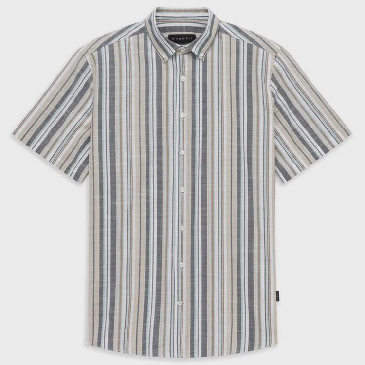 Bugatti Short Sleeve Shirt 9450-18338E-420
