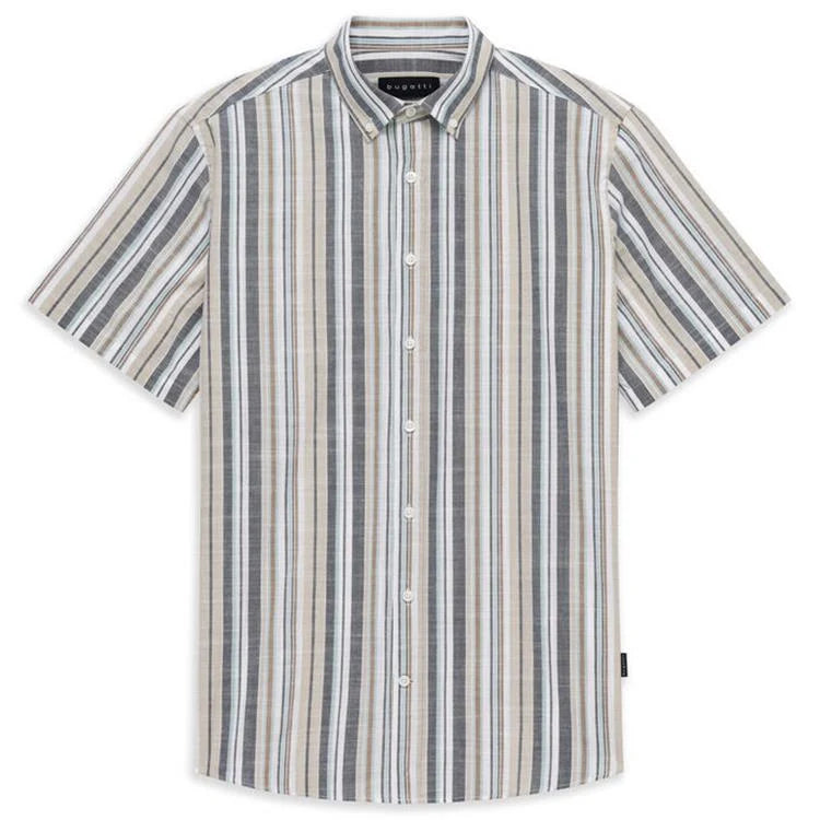 Bugatti Short Sleeve Shirt 9450-18338E-420