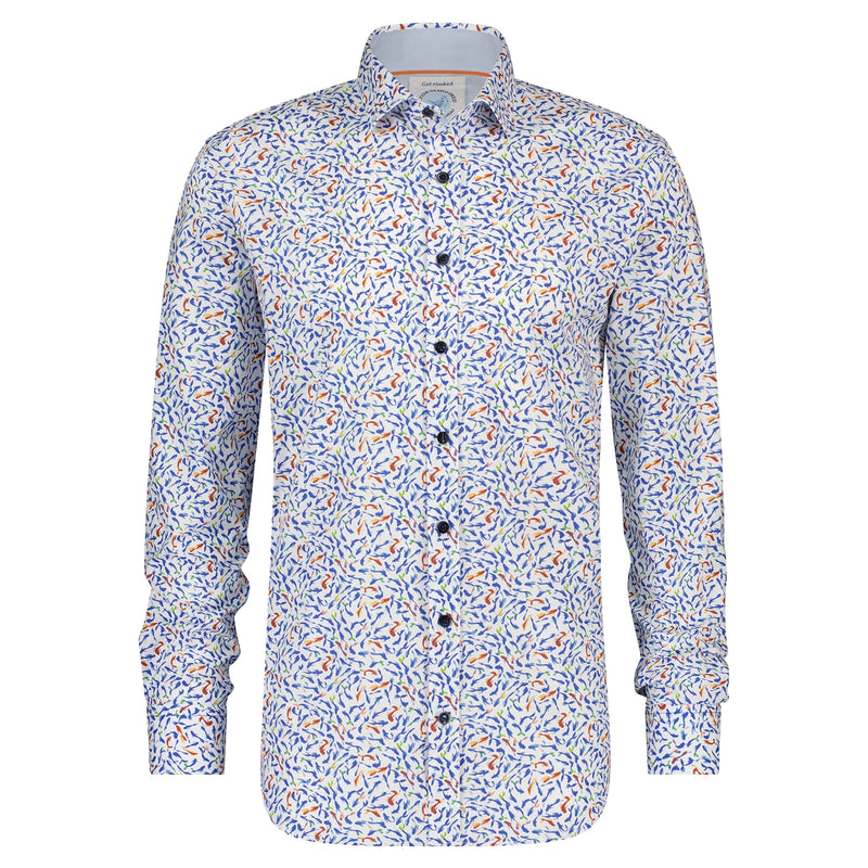 A Fish Named Fred Colourful Fish F Classic Shirt 9889