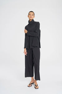 Mela Purdie Funnel Sweater In Phantom F090 8948 - Pre-Order March Delivery