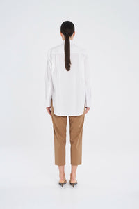 Mela Purdie Saville Shirt in White F65 8920