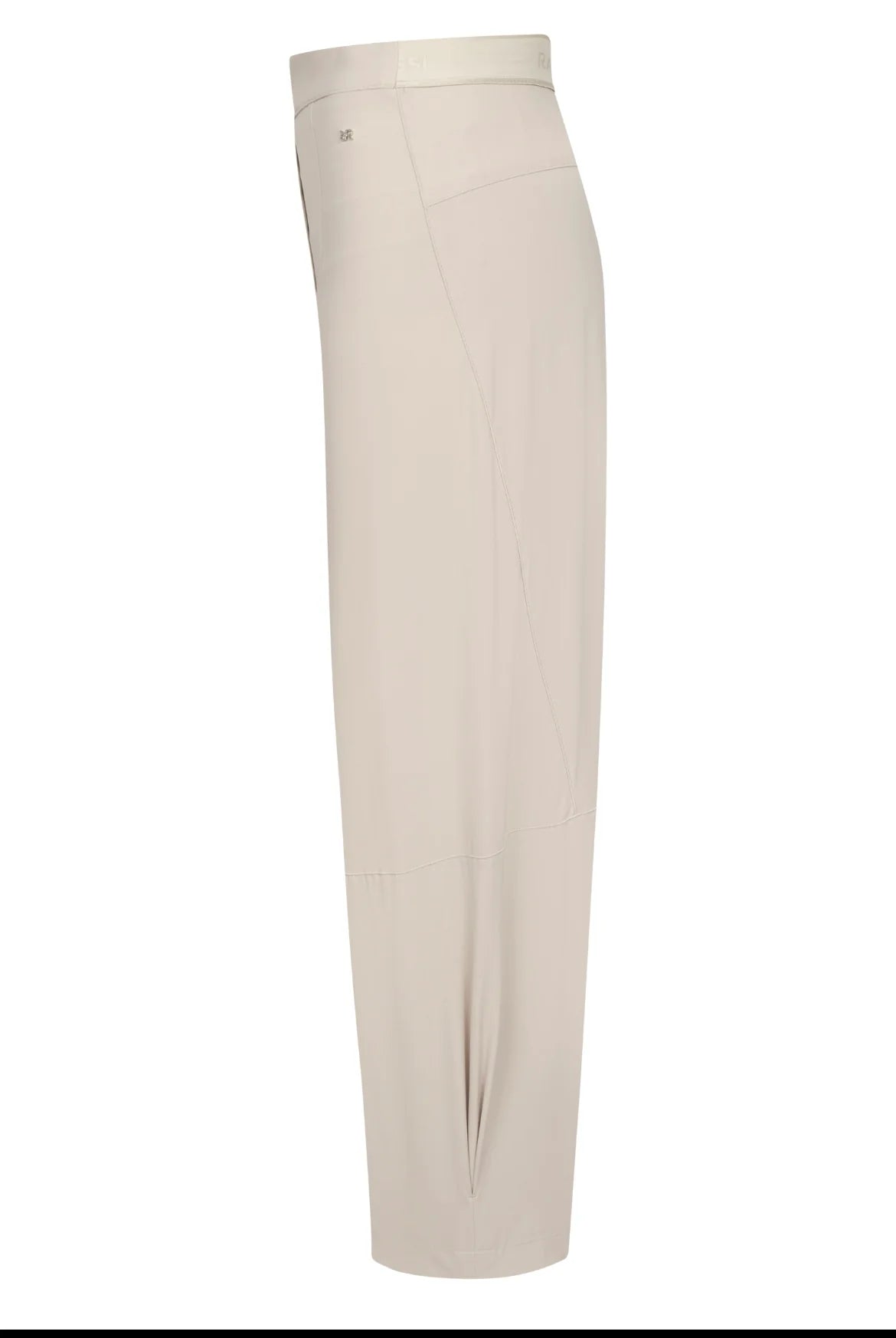 Raffaello Rossi Hale 7/8 Hightech Jersey Trouser in Chalk 024462/9987