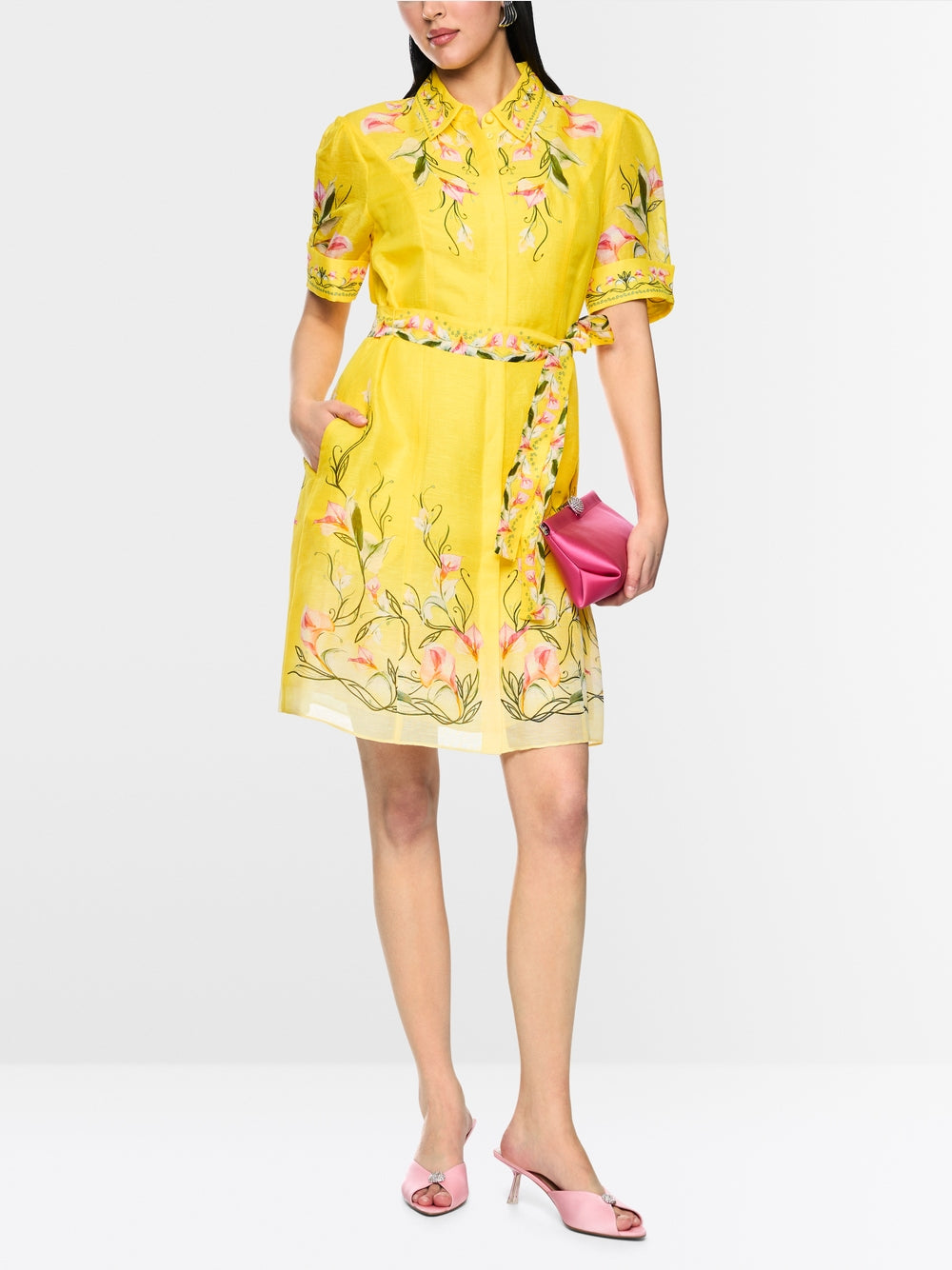 Marc Cain Dresses in Vibrant Ylw AG 21.18 W13