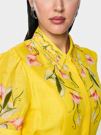 Marc Cain Dresses in Vibrant Ylw AG 21.18 W13