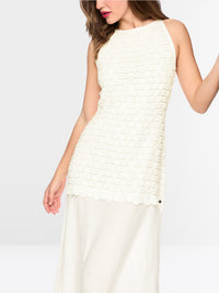 Marc Cain Dresses in Off White AG 21.24 M52