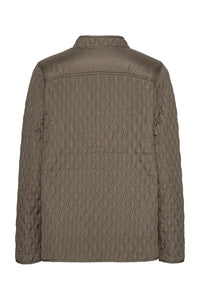 Ilse Jacobsen Short Quilt Jacket in Tarmac ALLY07