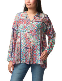 Johnny Was The Audrey Oversized Blouse - Selia AUC15625-O