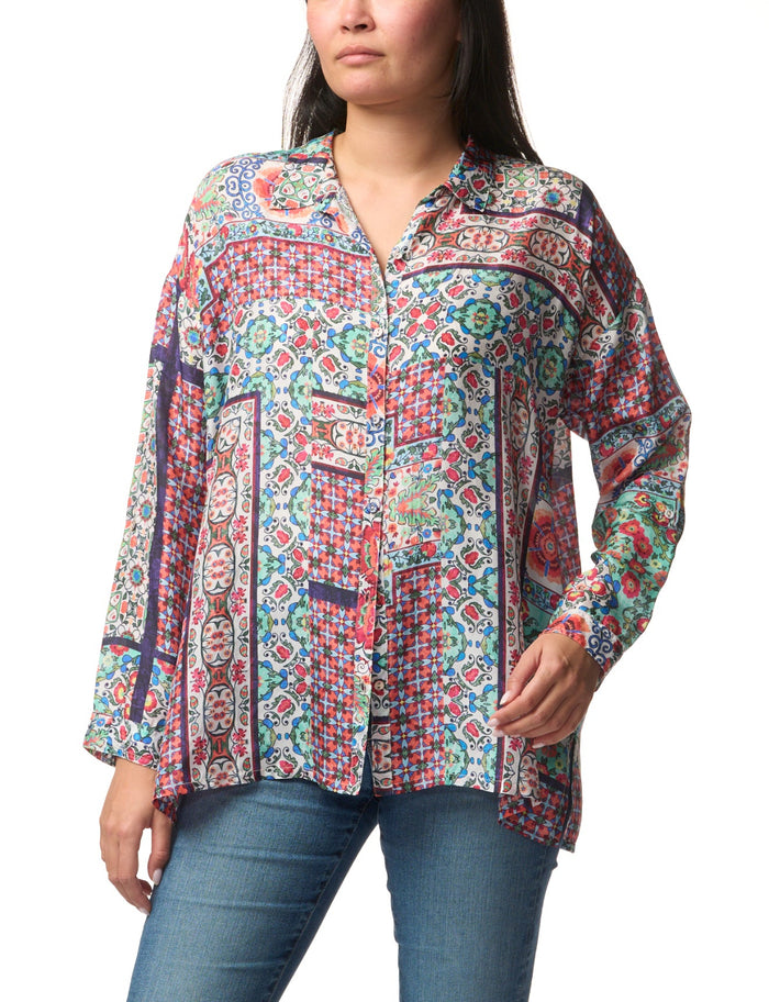 Johnny Was The Audrey Oversized Blouse - Selia AUC15625-O