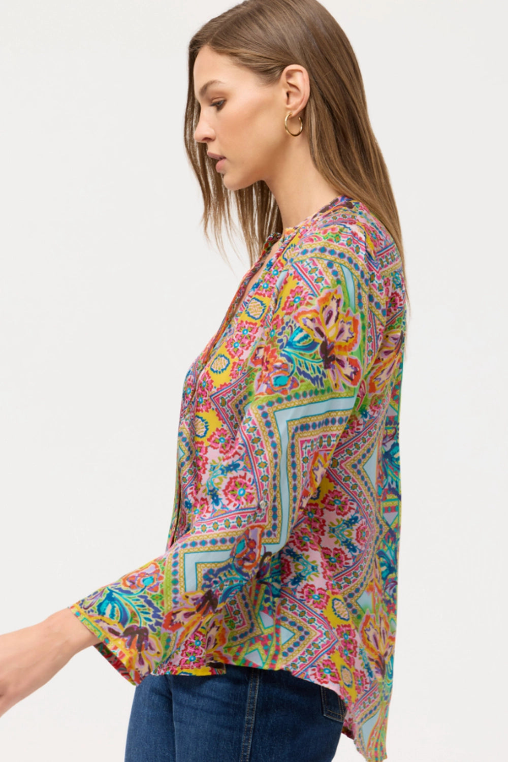 Johnny Was Heaven Button Up - Morice AUC15825-O