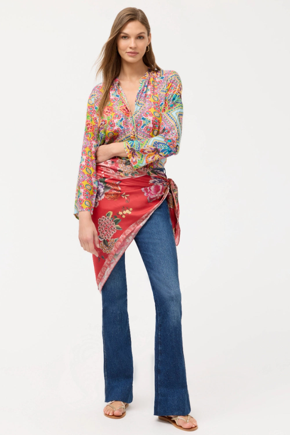 Johnny Was Heaven Button Up - Morice AUC15825-O