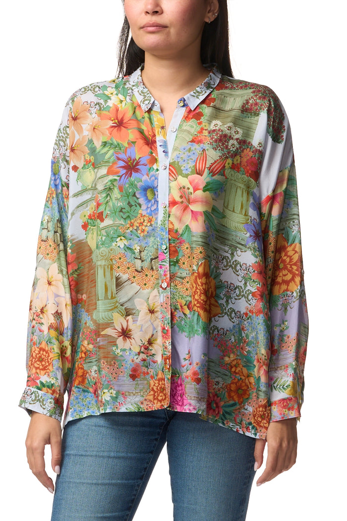 Johnny Was The Audrey Oversized Blouse - Asteria AUC17425-9