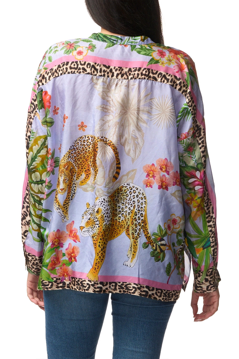 Johnny Was The Audrey Oversized Blouse - Bellina  AUC17525-9