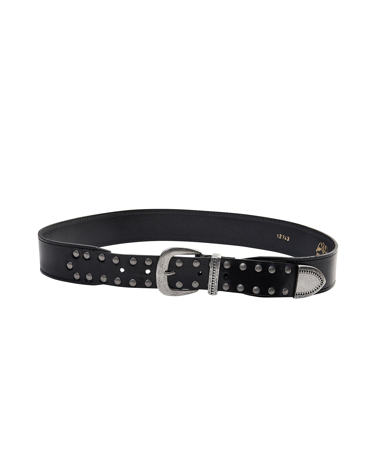 Mos Mosh Studded Leather Belt 156770