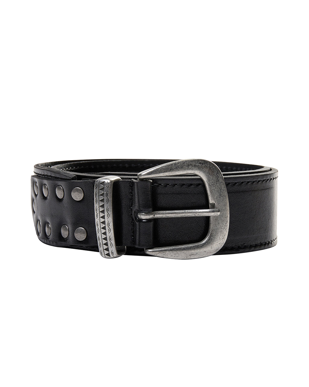 Mos Mosh Studded Leather Belt 156770