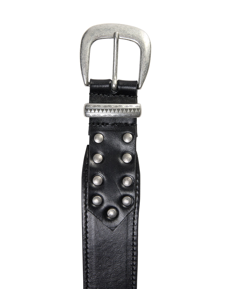 Mos Mosh Studded Leather Belt 156770