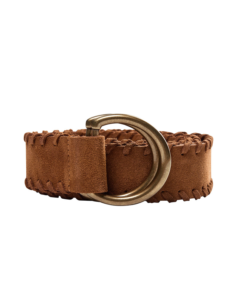 Mos Mosh Braided Suede Belt 156780