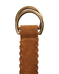 Mos Mosh Braided Suede Belt 156780