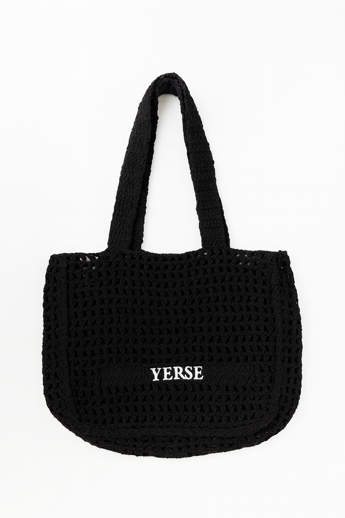 Yerse Handmade Bag in Black 42970Ys