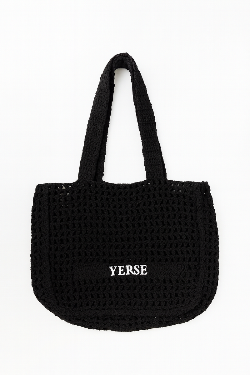 Yerse Handmade Bag in Black 42970Ys