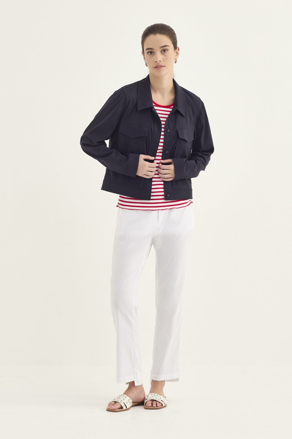 Verge Acrobat Icon Jacket in French Ink 1358LW