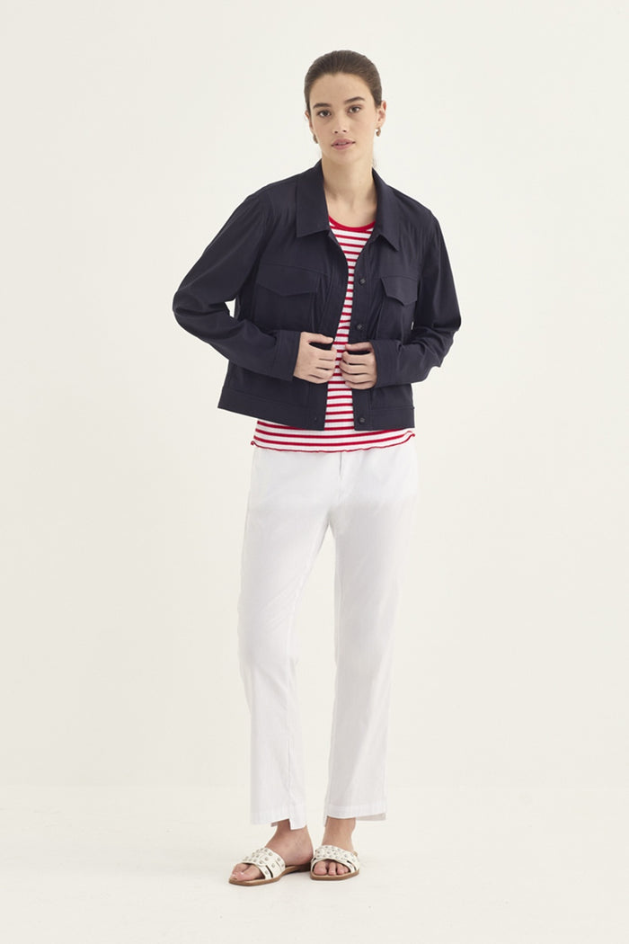 Verge Acrobat Icon Jacket in French Ink 1358LW