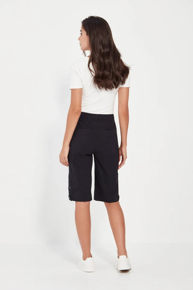 Verge Acrobat Rolled Short in Denim Marle 3920ULW