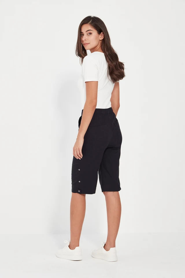 Verge Acrobat Rolled Short in Denim Marle 3920ULW