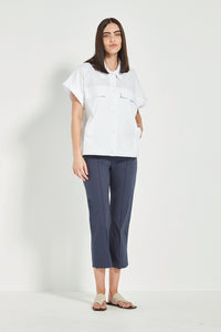 Verge Acrobat 7|8 Pant in Denim Marle V5681