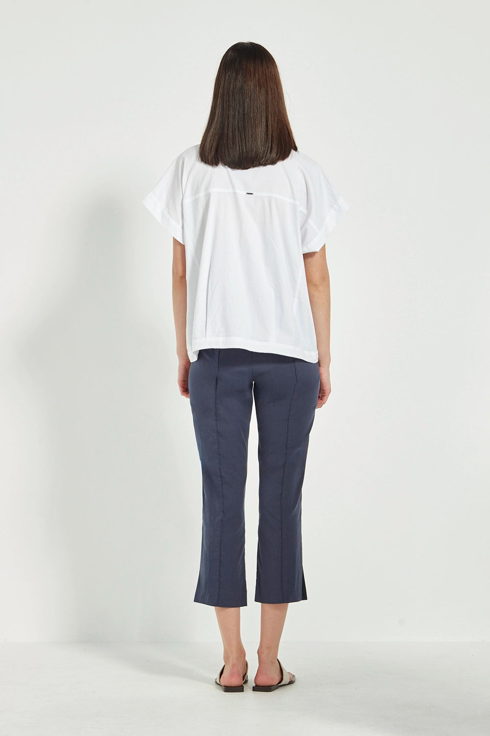 Verge Acrobat 7|8 Pant in Denim Marle V5681