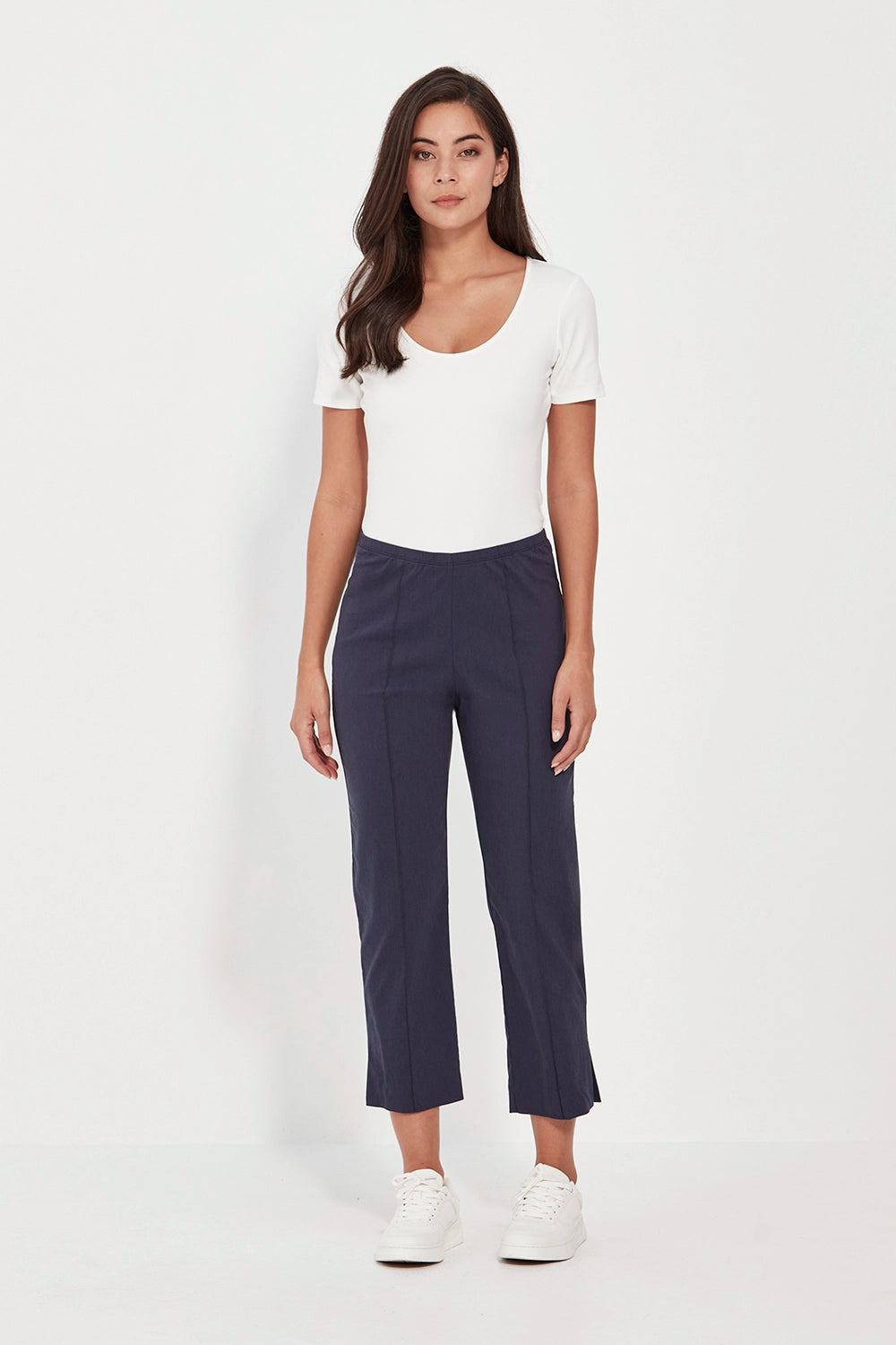 Verge Acrobat 7|8 Pant in Denim Marle V5681