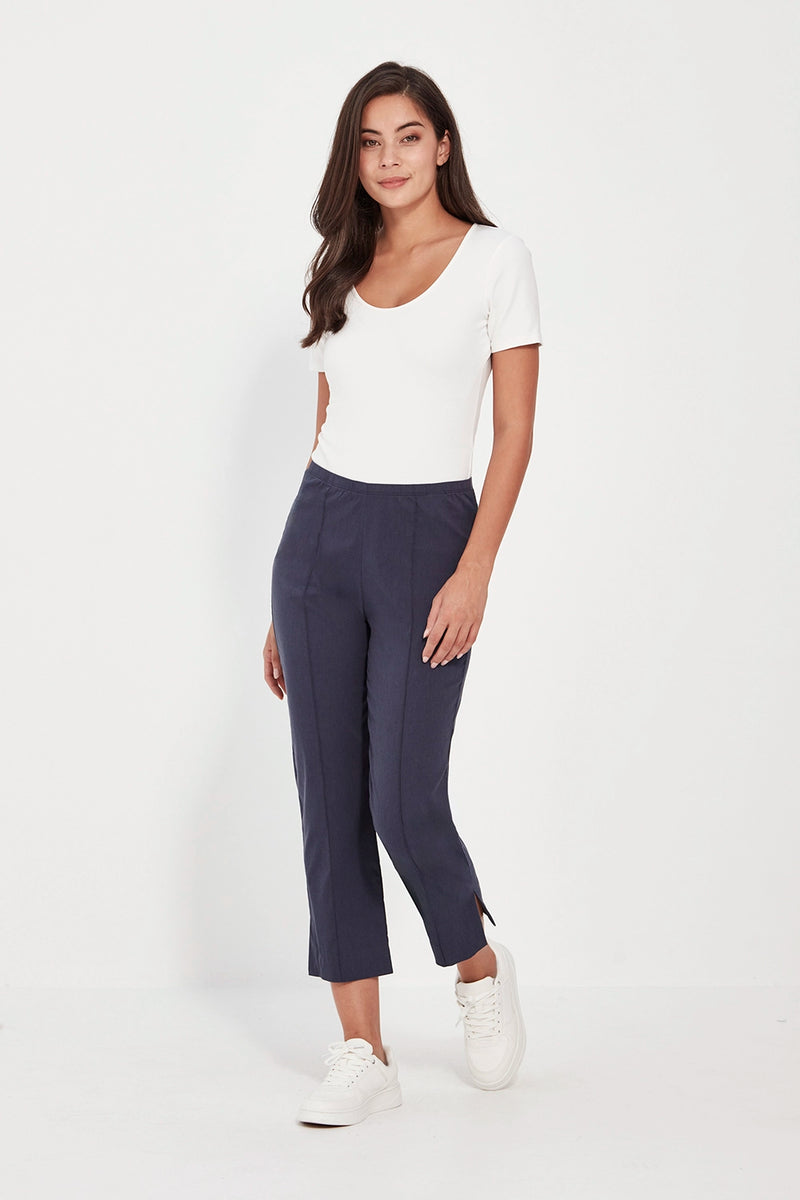 Verge Acrobat 7|8 Pant in Denim Marle V5681