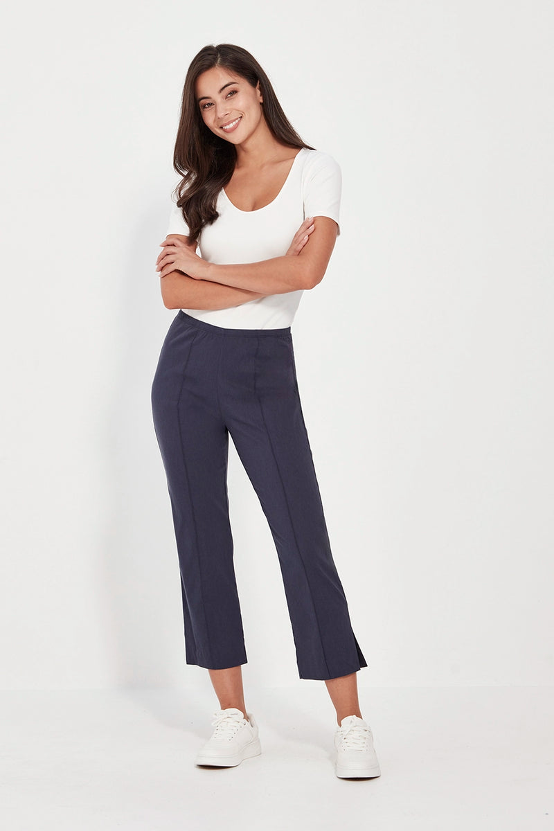 Verge Acrobat 7|8 Pant in Denim Marle V5681