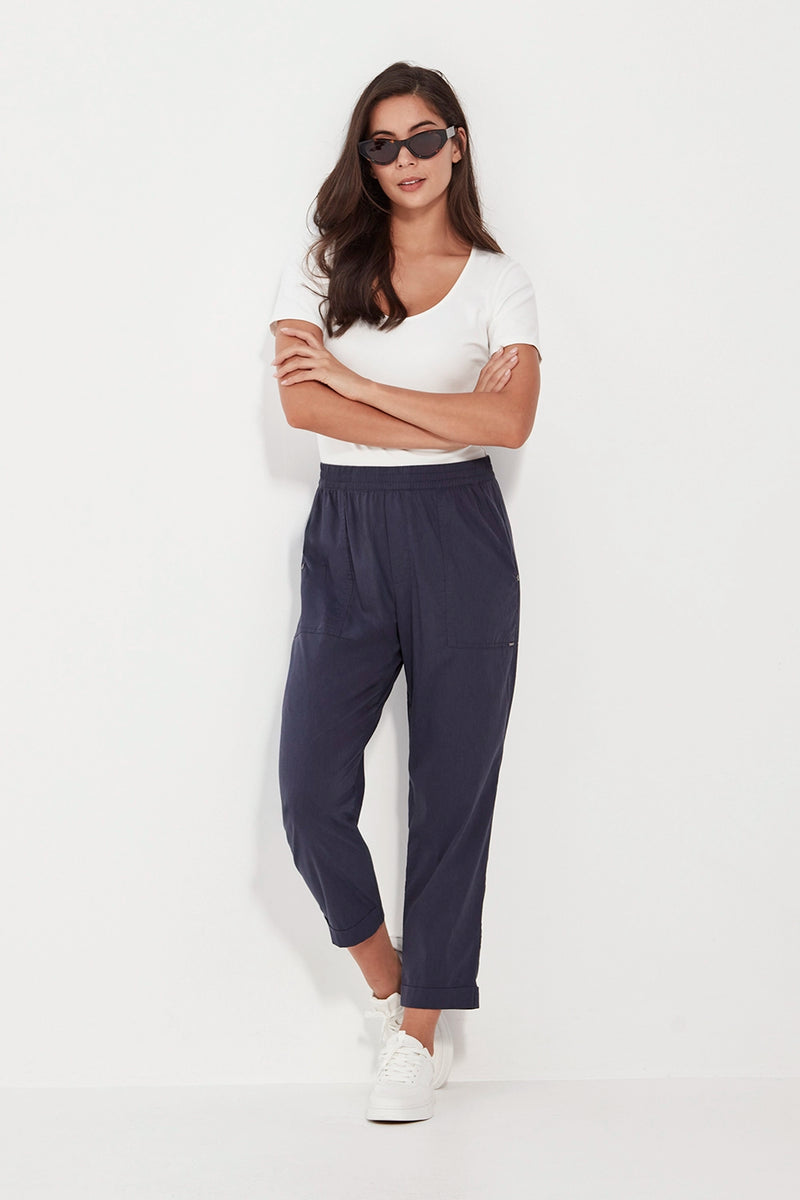 Verge Acrobat Essex Pant in Denim Marle V5621ULW